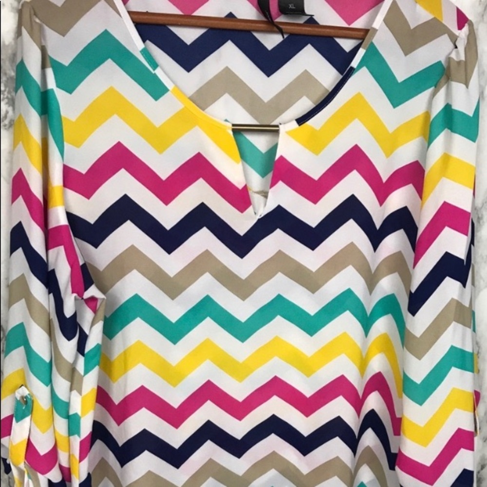 New Directions Women's Top Bohemian Size XL